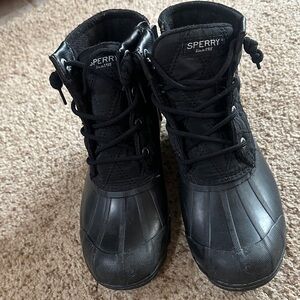 Sperry All-Black Waterproof Boots